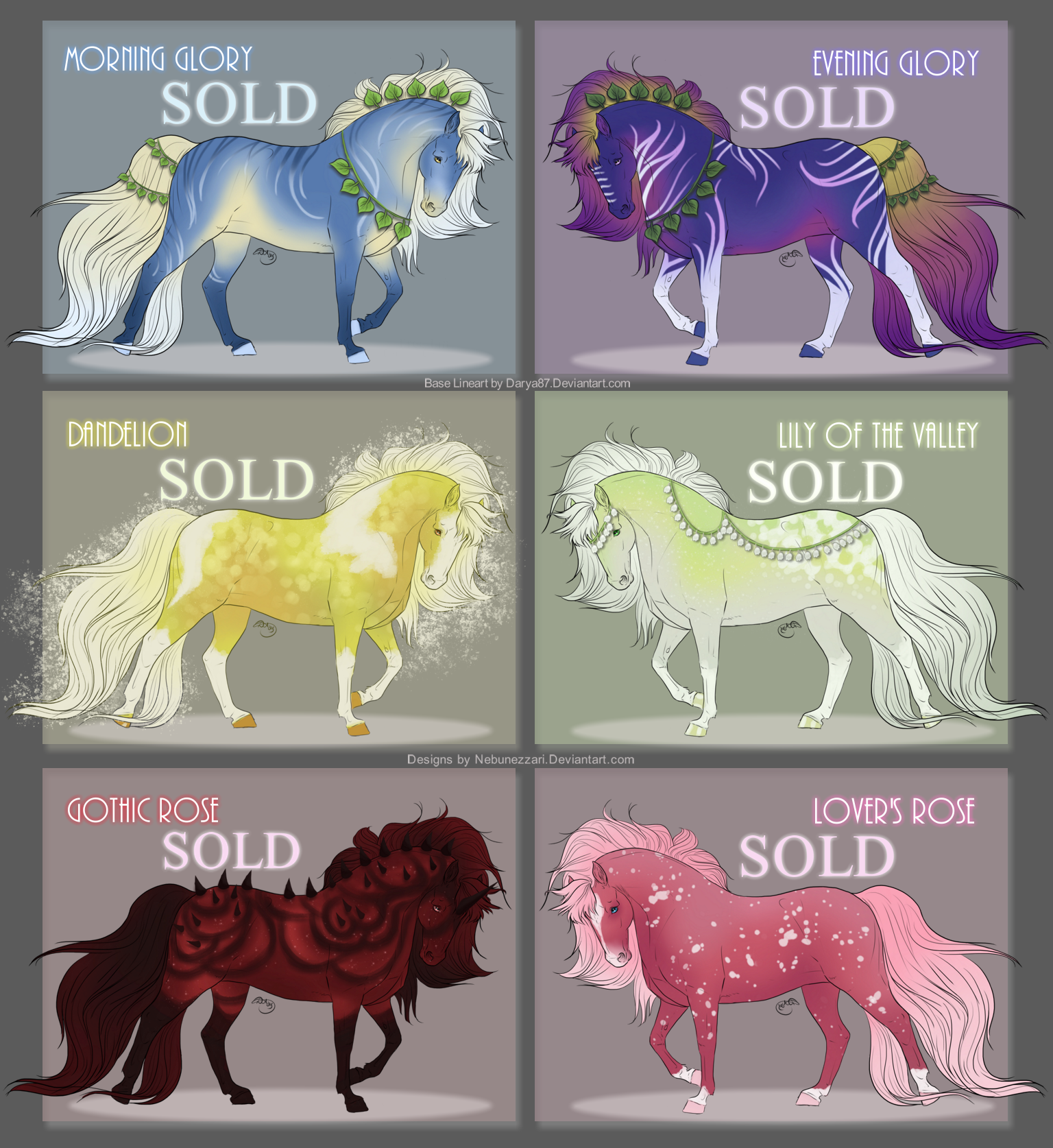 Flower Pony Adopts (CLOSED)