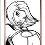 Free Sketch Power Girl