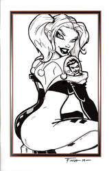 Free Sketch Harley Quinn
