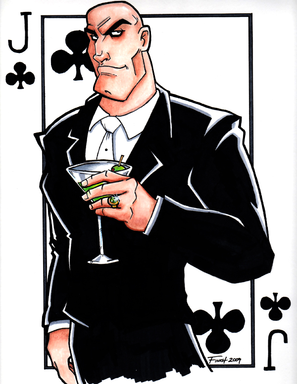 Lex Luthor Jack of Clubs