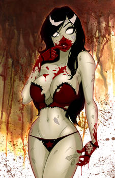 Zombie Tramp Pin-Up