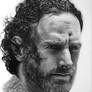 Rick Grimes Drawing - The Walking Dead