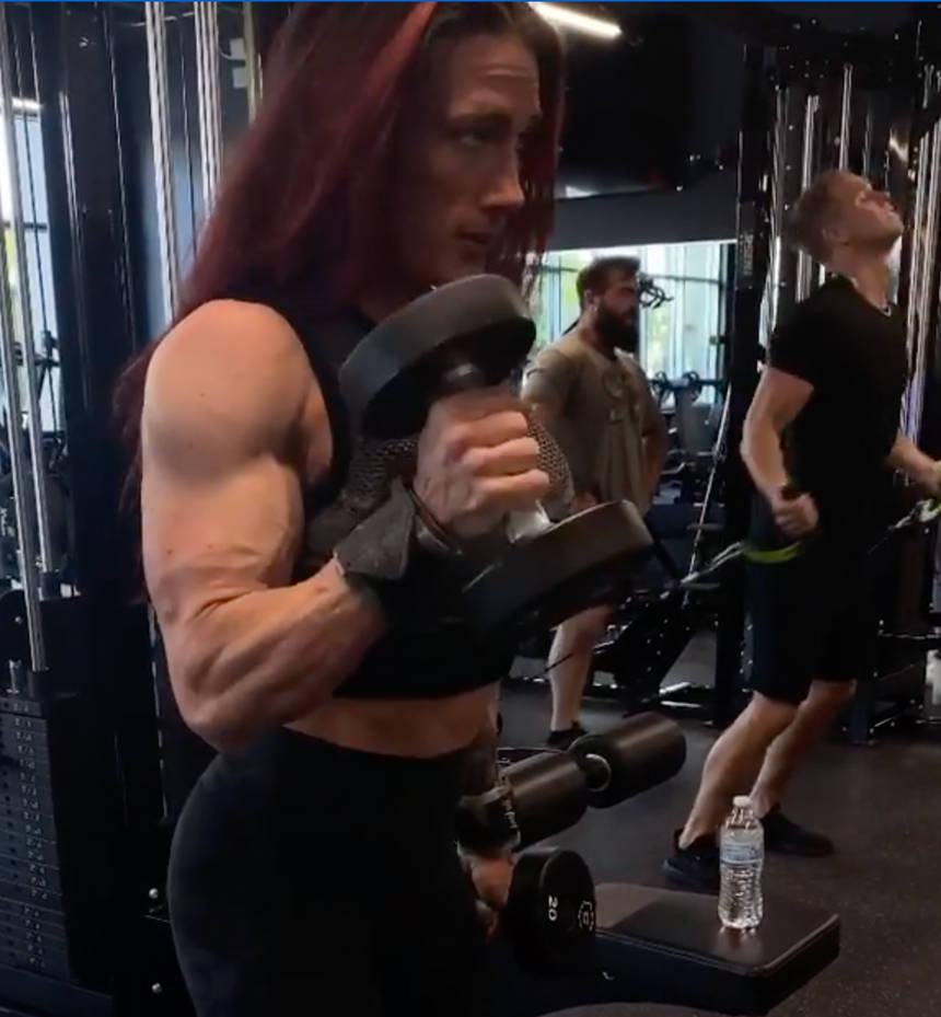 Girl With Ripped Arm Embarrasses Weak Boy by bigelowmax on DeviantArt