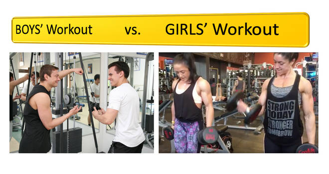 Bicep Comparison Girl Wins Easily! by bigelowmax on DeviantArt