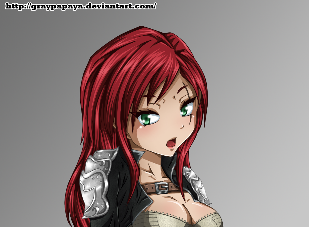 Katarina, manga style - colored version