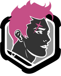 Overwatch Zarya spray vector