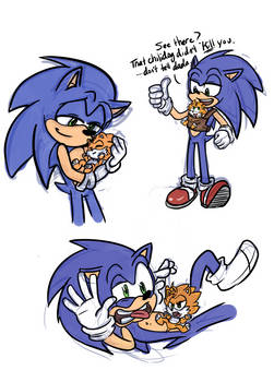 Sonic and Max Sketches