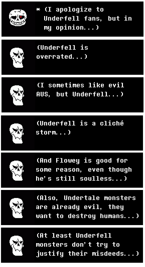 Underfell Is Overrated By Crimson Heartsss On Deviantart Underfell Is Overrated By Crimson Heartsss On Deviantart