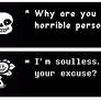 Well Sans, what's your excuse?