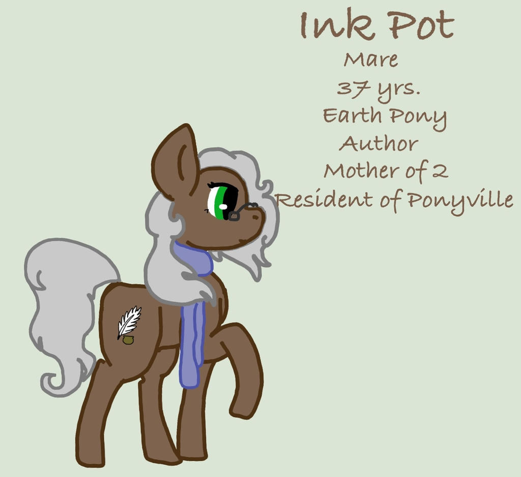 Mlp Ink Pot MLP OC: Ink Pot by goddess-madoka on DeviantArt