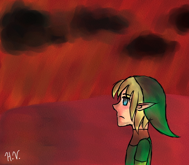 Link and the Storm