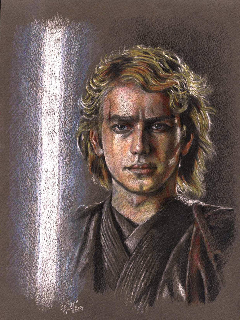 Anakin Skywalker Portrait By Barbaramj On DeviantArt anakin-skywalker-portrait-by-barbaramj-on-deviantart