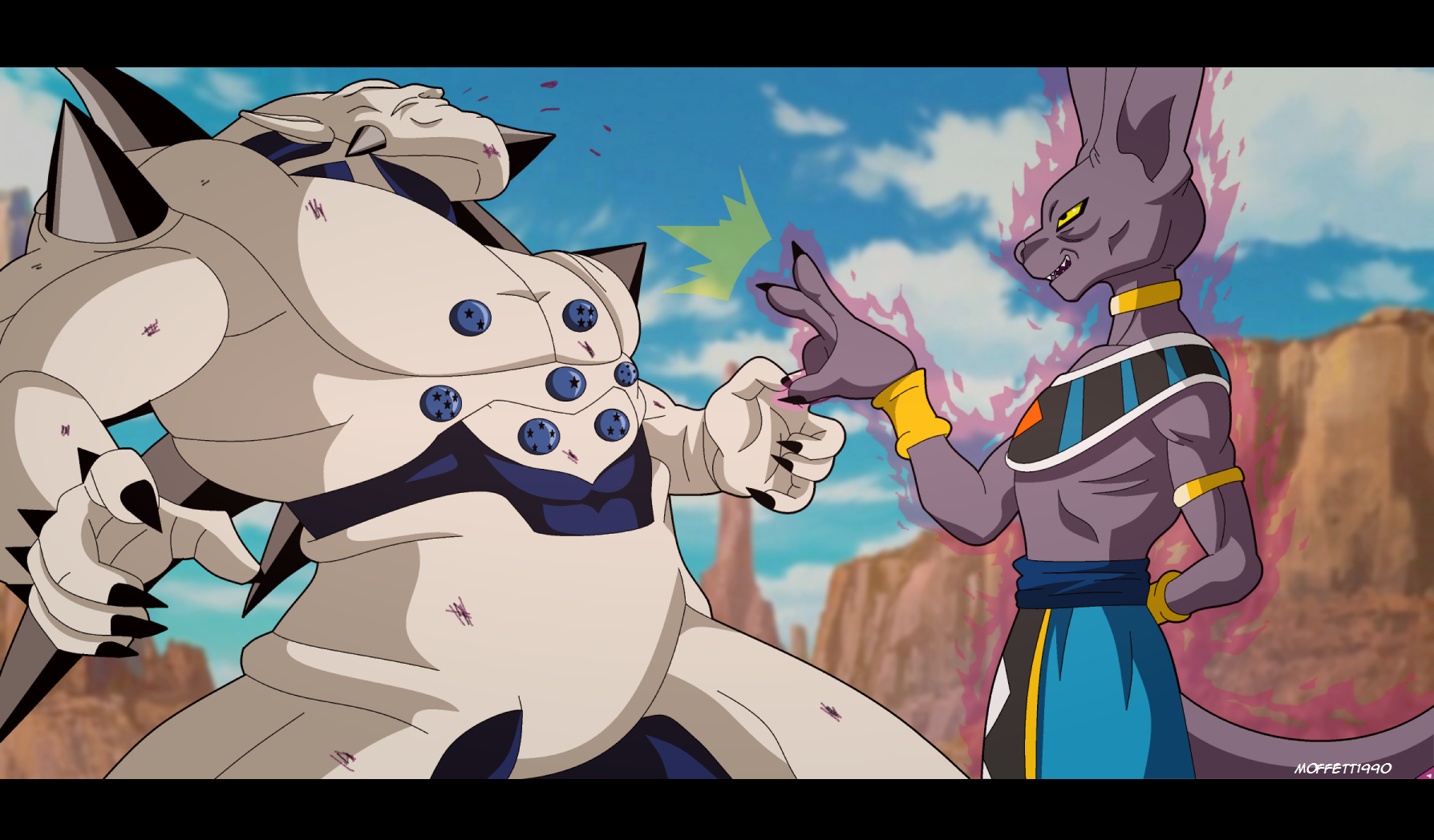 Omega Vs Beerus 2