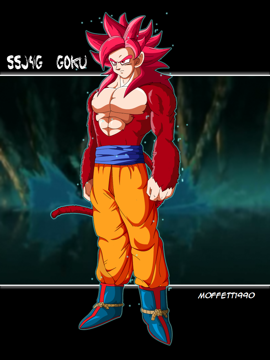 Goku ssj4 90'sFacuDibuja by FacuDibuja on DeviantArt