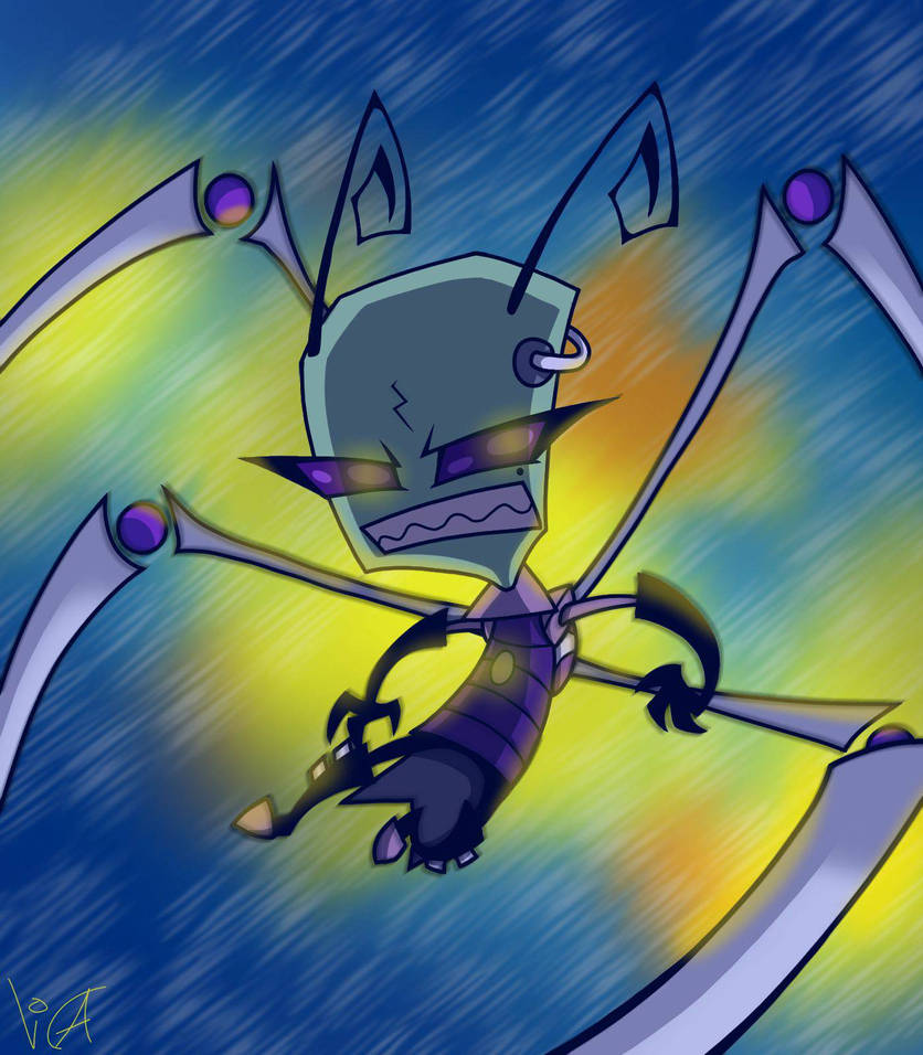 Invader ZIM Tak art by TootyFrooty07 on DeviantArt