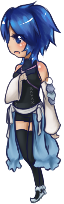 KH Chibi Series: Aqua by Cicre