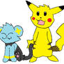 Pikachu and Shinx