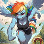 Rainbow Dash - Pride and bravery
