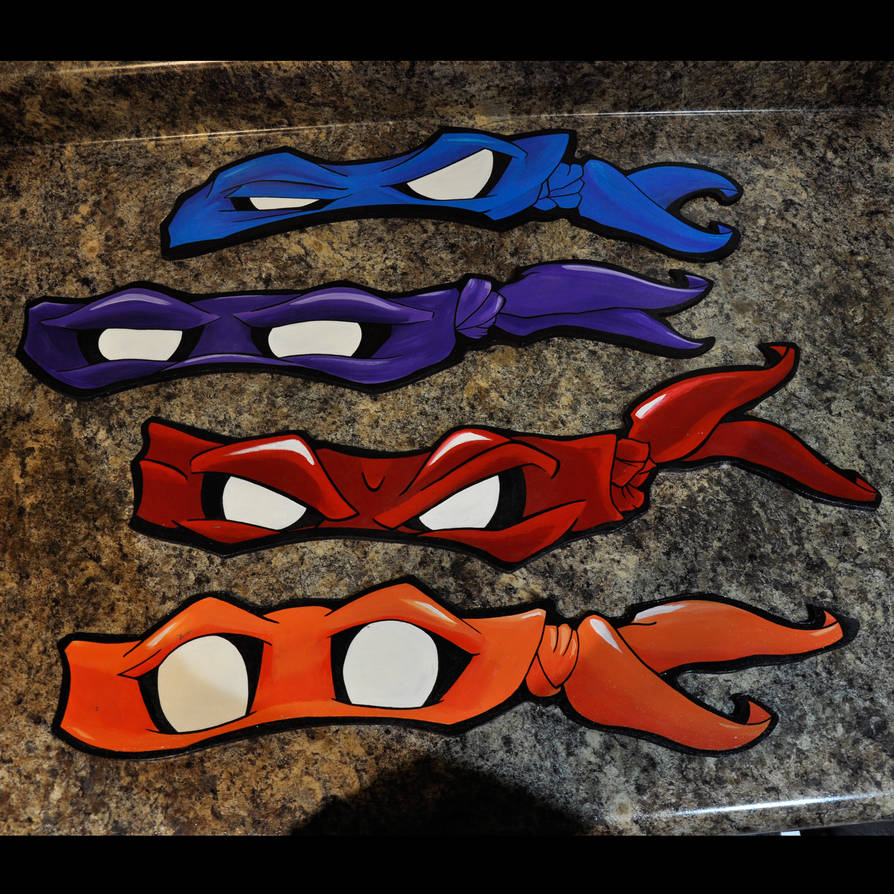 Ninja Turtle Mask Cutout Paintings by Outrider81 on DeviantArt ninja-turtle-mask-cutout-paintings-by-outrider81-on-deviantart