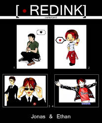 RedInk's cards - Ethan and Jo