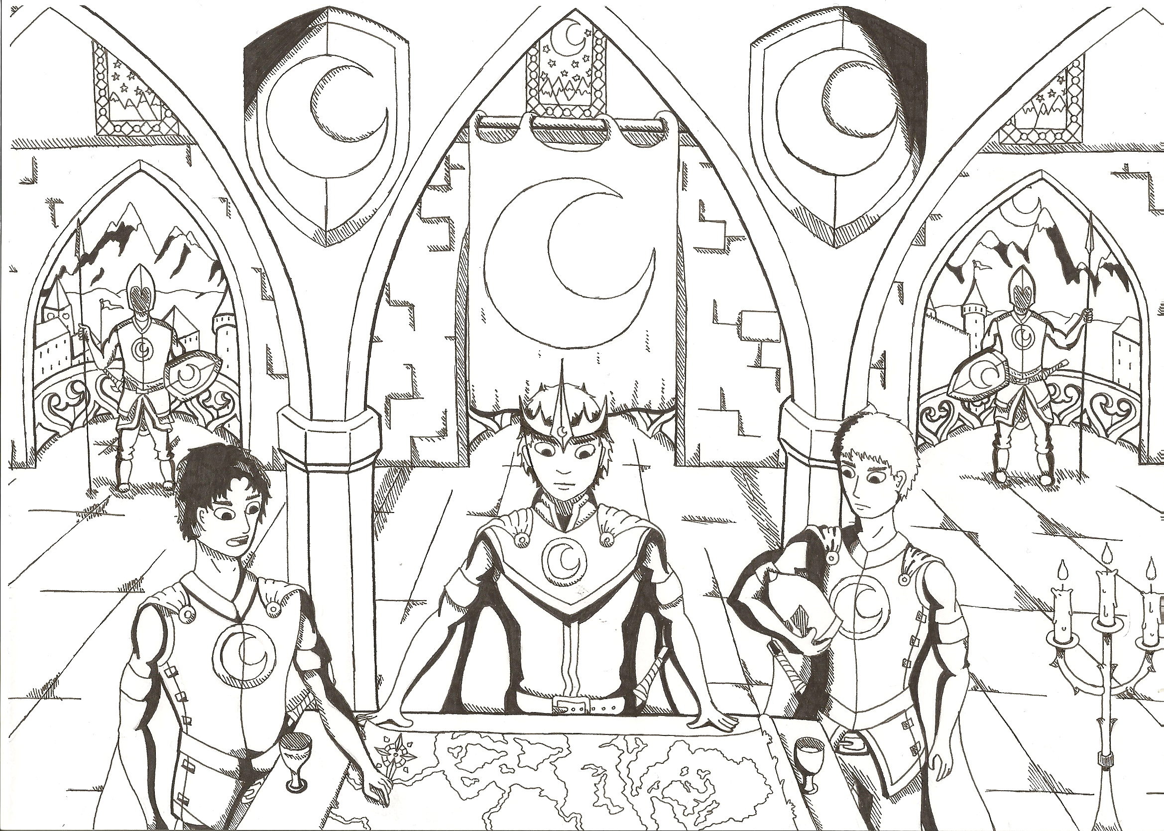 Royal council meeting Work in Progress