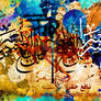 Color art calligraphy
