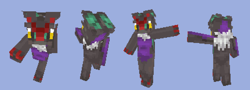 Ender!Cecil Minecraft Model (help?) by DesertDraggon on DeviantArt