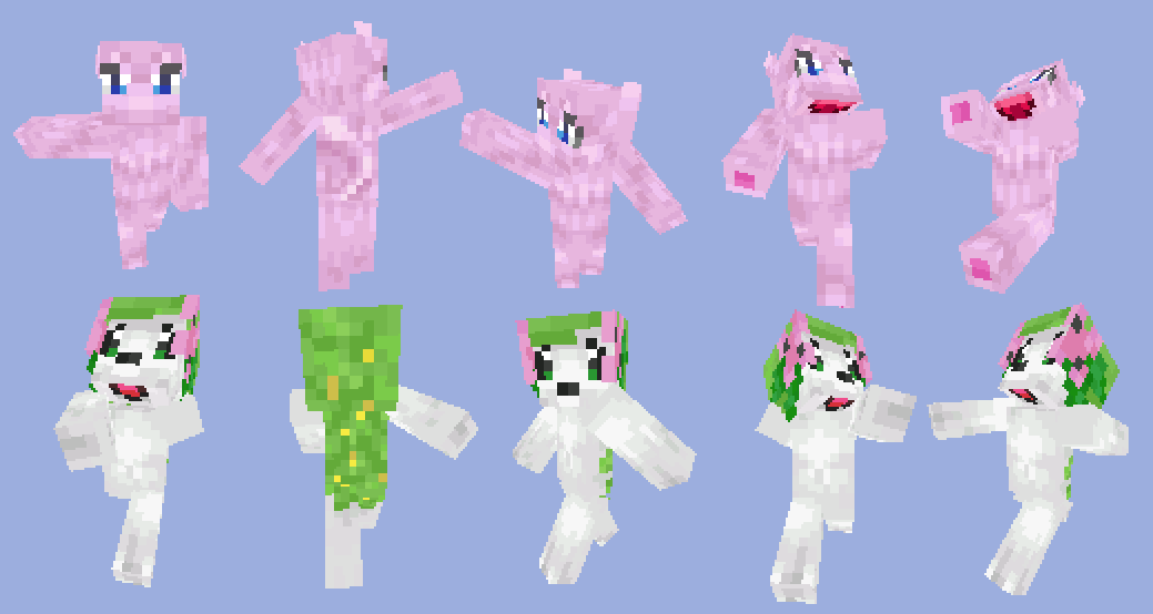 Pokémon Minecraft Skins