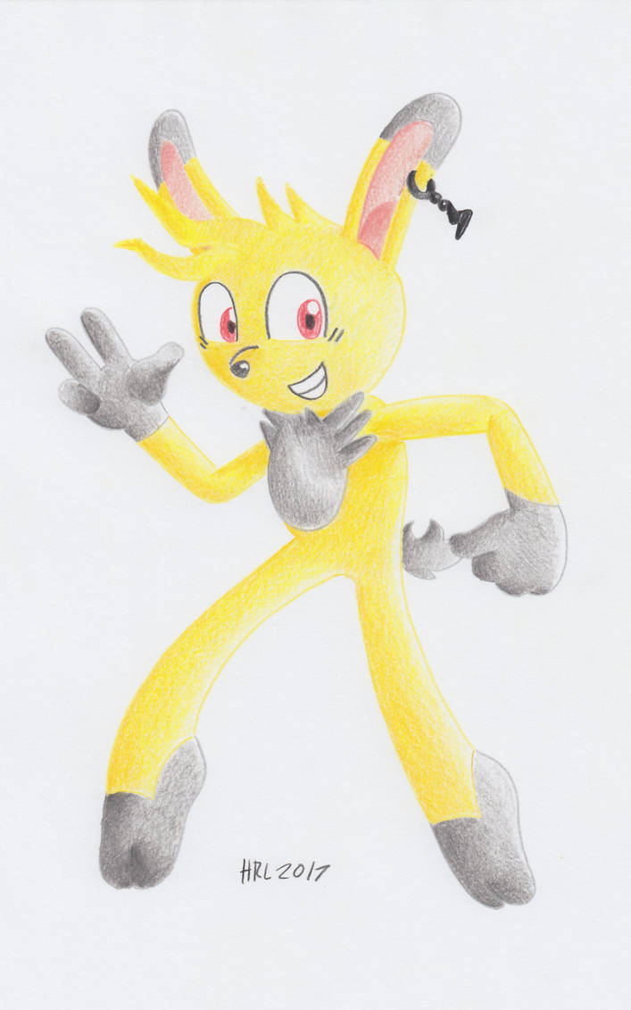 Special Gift: Shock Rabbit by MightyRay on DeviantArt