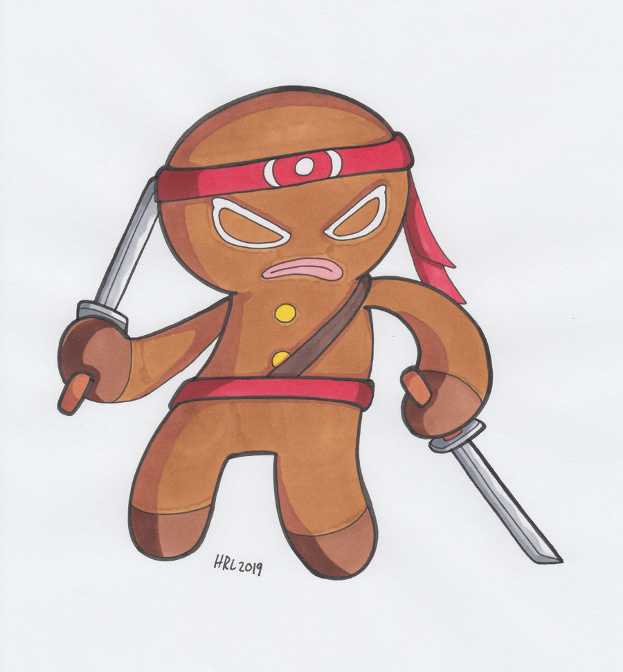 Ninjabread Man by MightyRay on DeviantArt