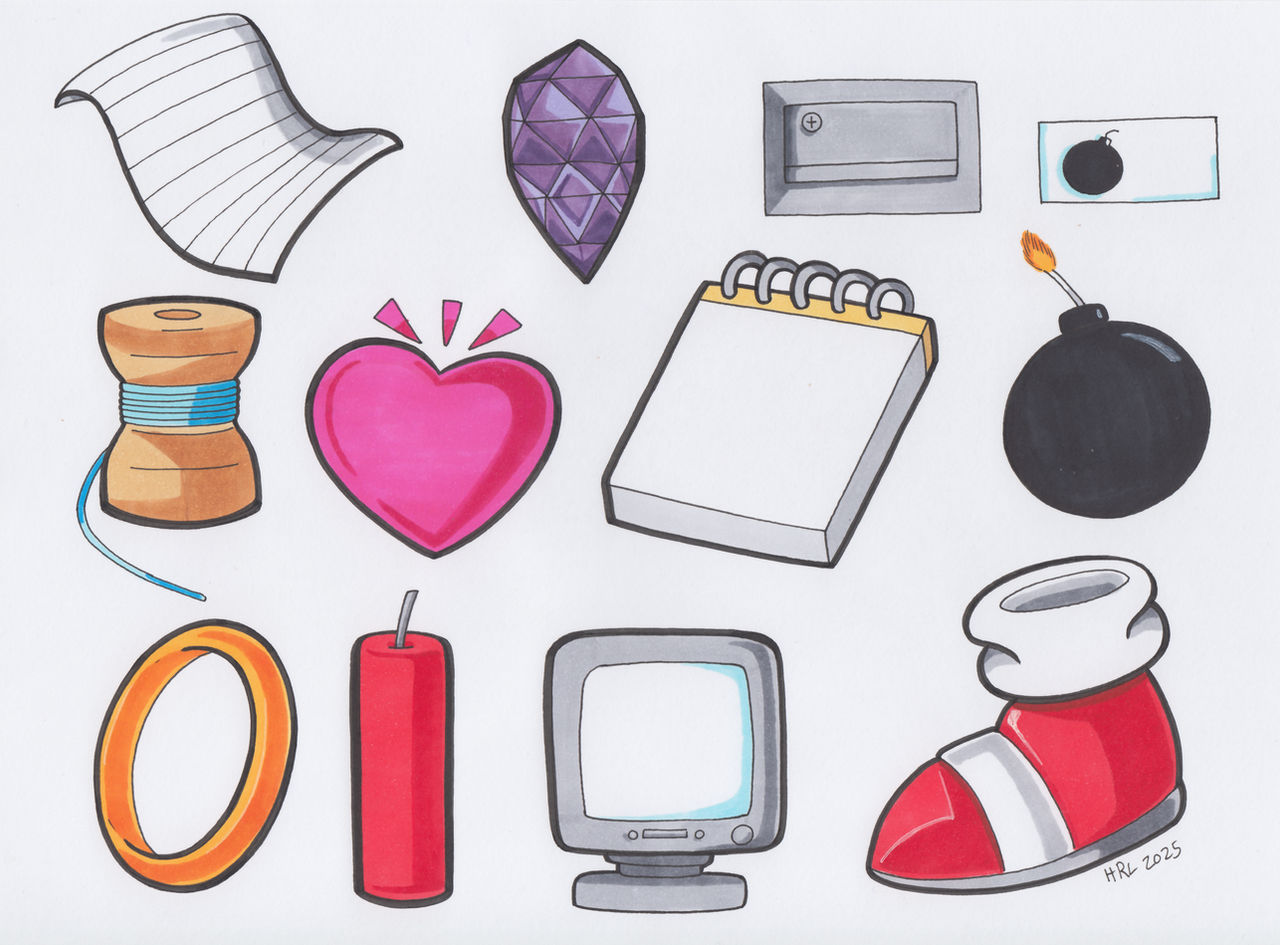 Random Items by MightyRay on DeviantArt