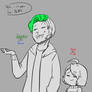 Jacksepticeye n Frisk