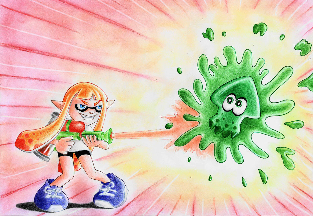 Splat Splatoon by HITMANJ on DeviantArt