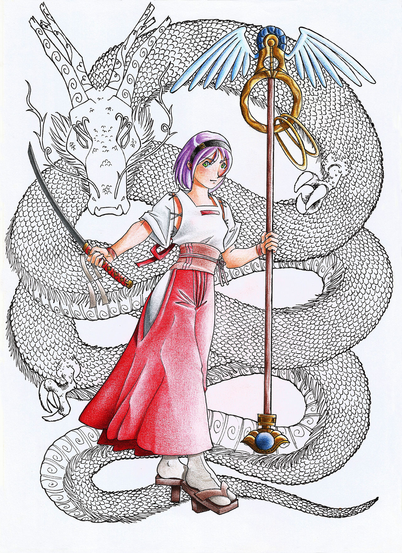 Akami Color Akami dragon by HITMANJ on DeviantArt
