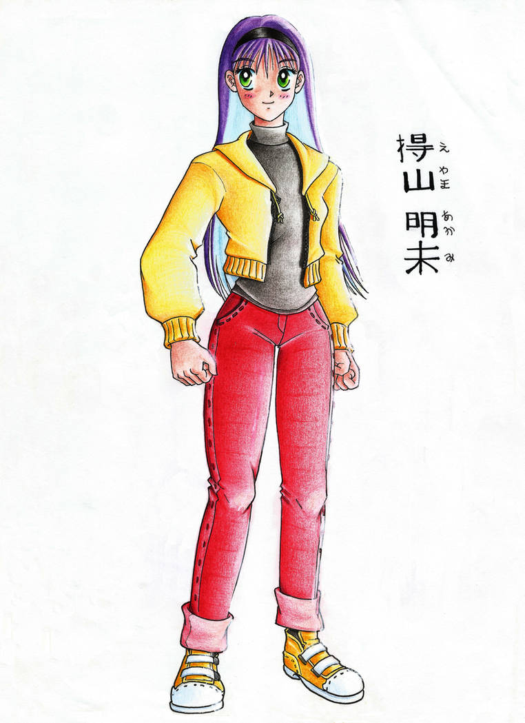 Akami Color AKAMI old draw actual colors by HITMANJ on DeviantArt