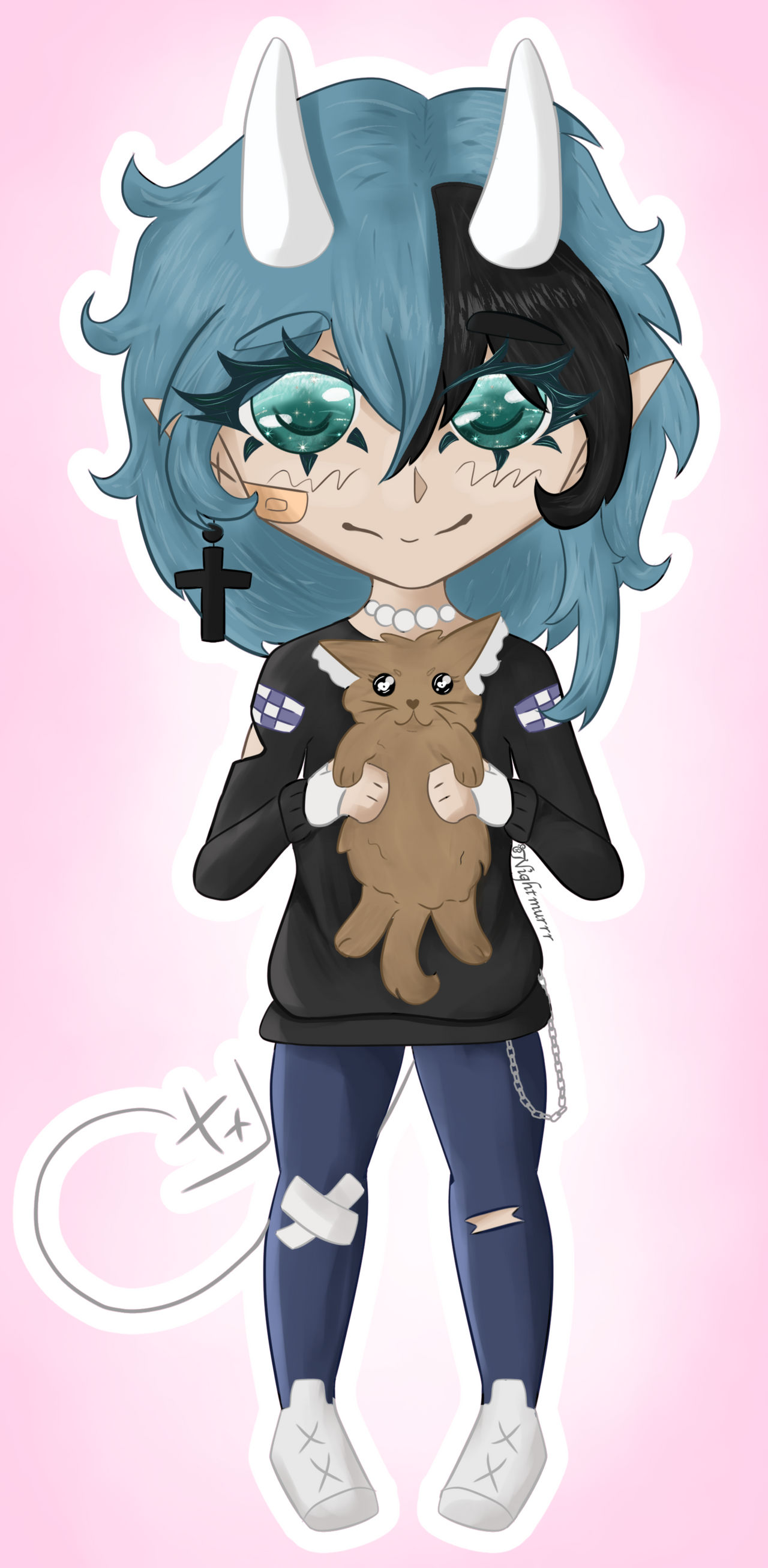 Chibi art :3 by Nightmurrr707 on DeviantArt