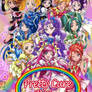 Pretty Cure All Stars Poster with logo