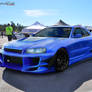 nissan skyline GTR R 34