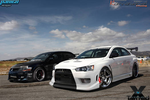 lancer X e lancer evo VIII up