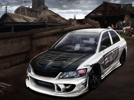 Evolution Lancer White Devil