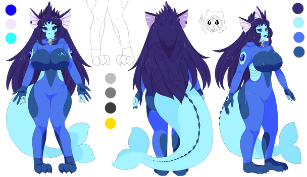 CM: Blue Kigu suit Miz ref