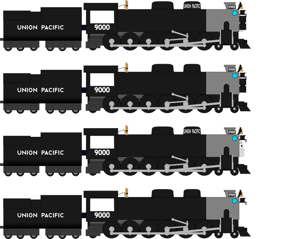 Union Pacific 9000 ''Union Pacific'' new livery by challengerfan3985 on ...