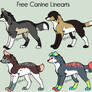 Canine Adoptables set  3.