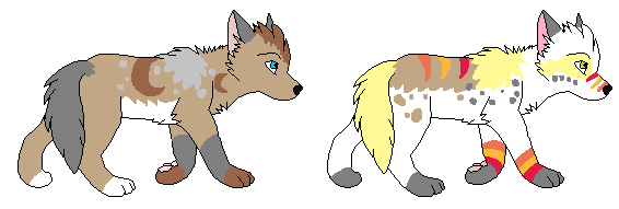 2 Pups to ~Lizzara