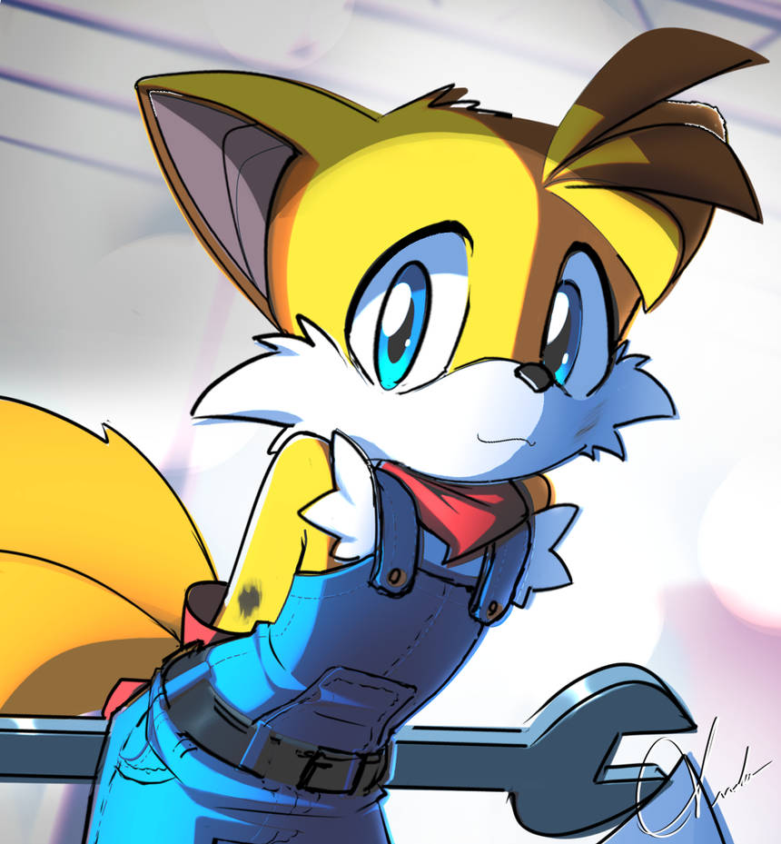 Allen Tails tails by ando-8400 on DeviantArt