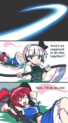 youmu and komachi