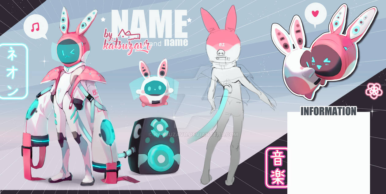 Deviantart Adoptable Rabbit Racer Rabbit adoptable by katsuzavr on DeviantArt