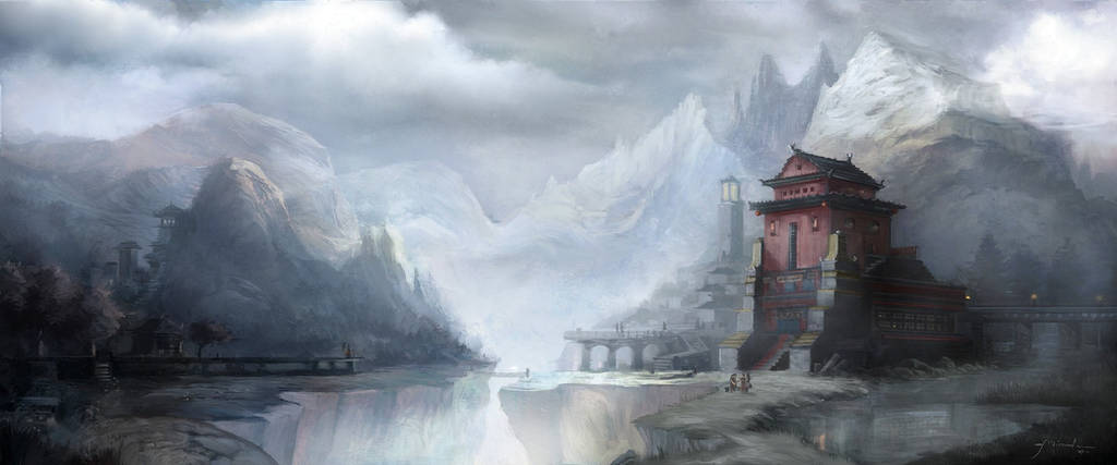 Winter Temple by TheShock
