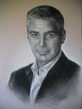George Clooney portrait