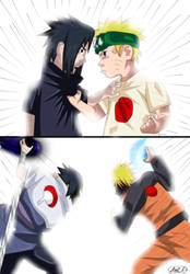 Naruto and Sasuke - Numb